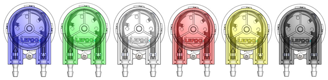 LEFOO Color variation (The colors are software colors and not the real color)