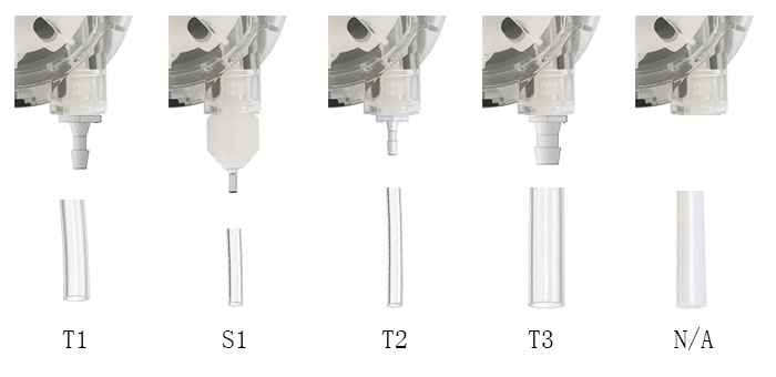 LEFOO Optional Tube fitting types