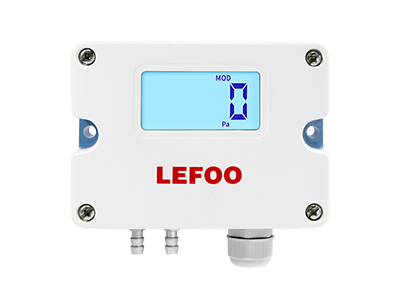 LEFOO LFM108 Differential Pressure Transmitter 0-1000pa 0-4WC HVAC Pressure Transducer Air Pressure Sensor Pressure Transducer Sender Sensor 