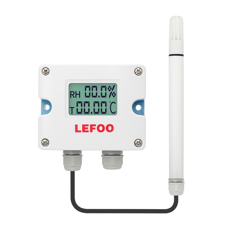 Temperature and Humidity Transmitter with Display LFH50