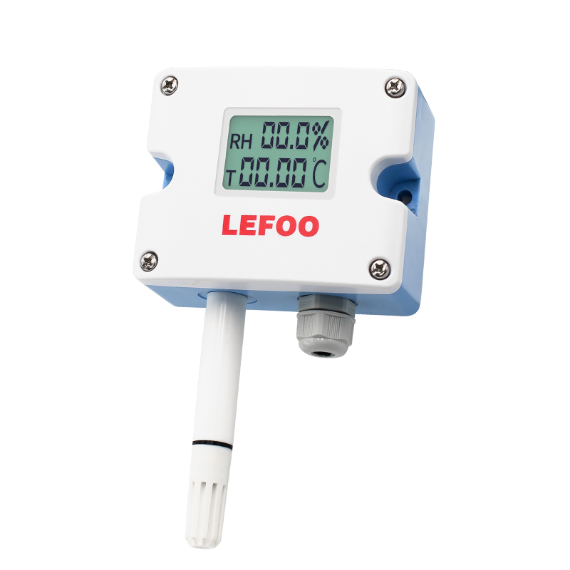 Temperature and Humidity Transmitter with Display LFH50